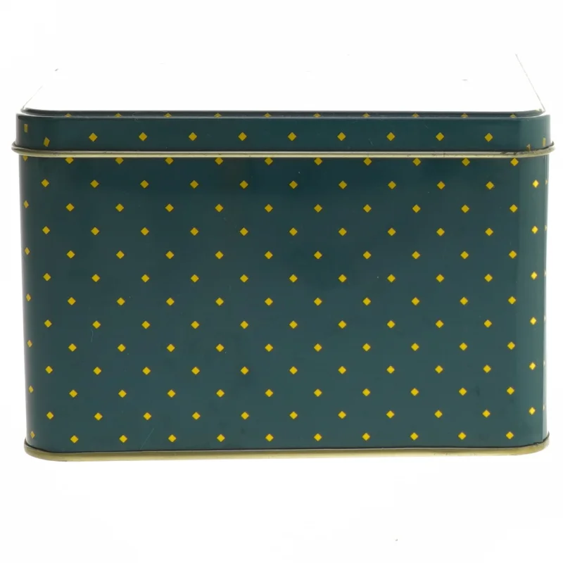 Fin metaldåse fra Søstrene Grene (str. 15x15x10 cm)