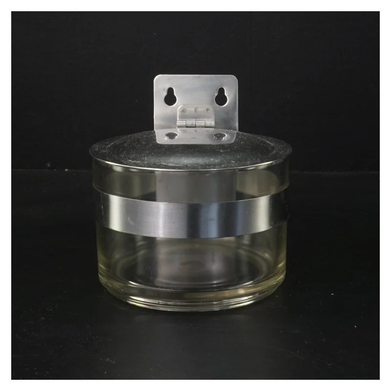 Væghængt opbevaringskrukke (str. Ø 11 cm)