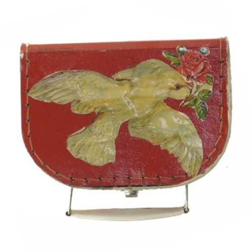 Rød kuffert (str. 16x11,5 cm)