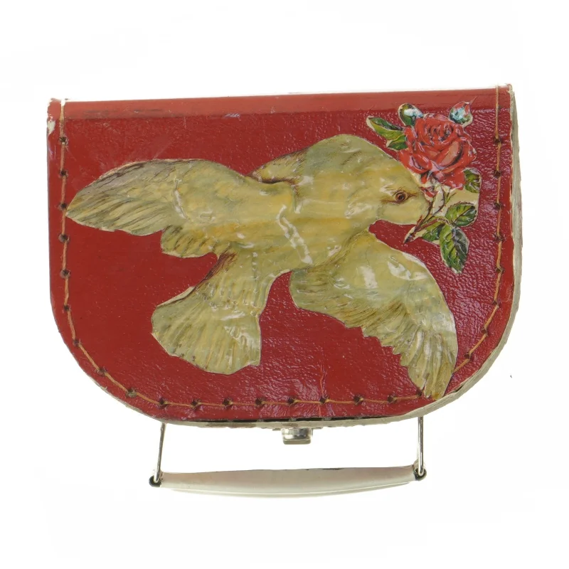 Rød kuffert (str. 16x11,5 cm)