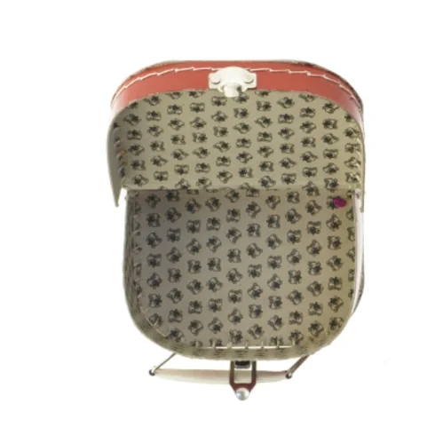 Rød kuffert (str. 16x11,5 cm)