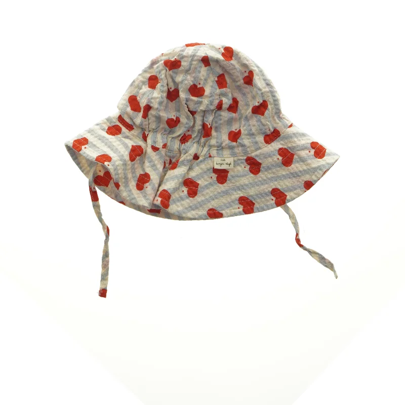 Konges sløjd Børne solhat med hjerteprint