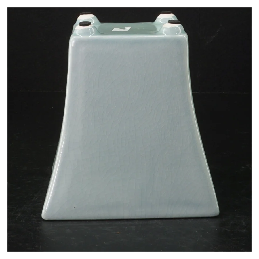 Blå urtepotteskjuler(str. H. 12 cm)