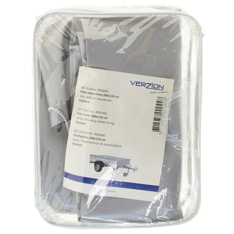 Flad presenning  200x110 cm fra Verzion (str. 200x110 cm)