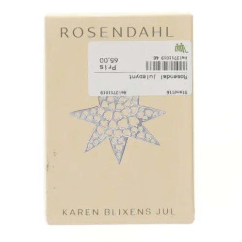 Karen Blixens Jul dekoration fra Rosendahl (str. Ø 8 cm)