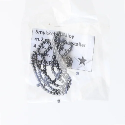 Smykkekæde med krystaller