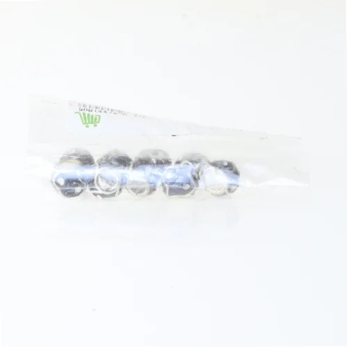 Små smykkedele, pakke med 7 perler (str. Ø 1 cm)