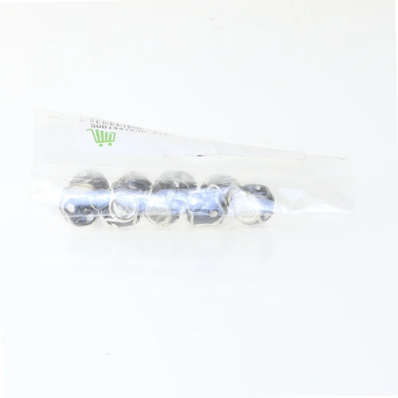 Små smykkedele, pakke med 7 perler (str. Ø 1 cm)