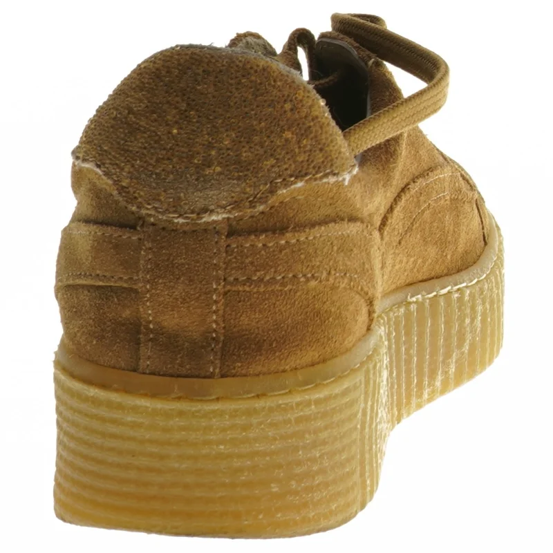 Brune platform sneakers, størrelse 38 fra Sls (str. 38 )