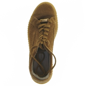 Brune platform sneakers, størrelse 38 fra Sls (str. 38 )