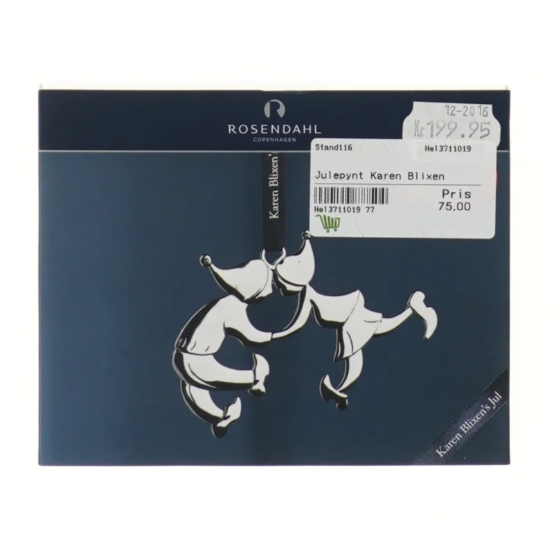 Karen Blixen julepynt fra Rosendahl (str. 12 cm)