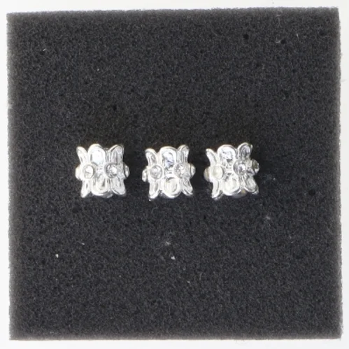 Rhinestones blomster perler (str. 1 cm)