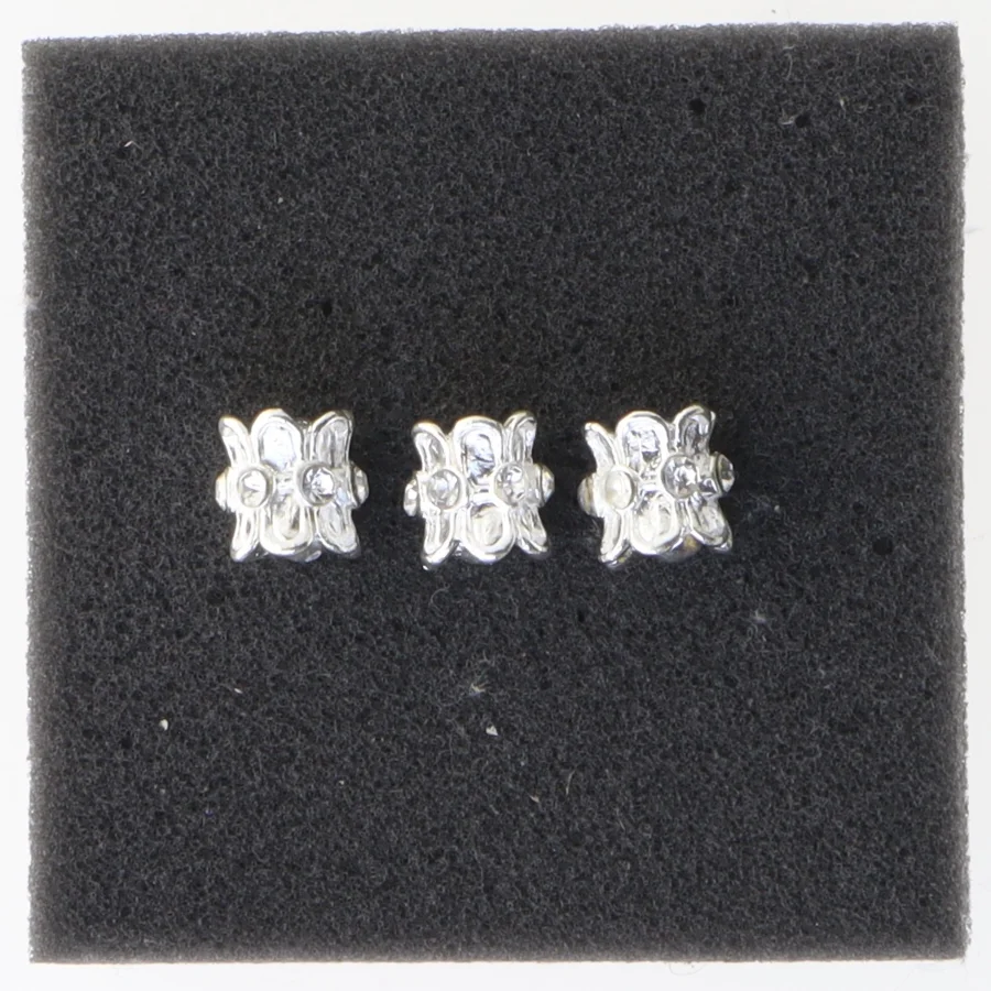 Rhinestones blomster perler (str. 1 cm)