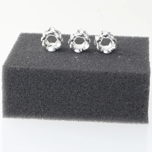 Rhinestones blomster perler (str. 1 cm)