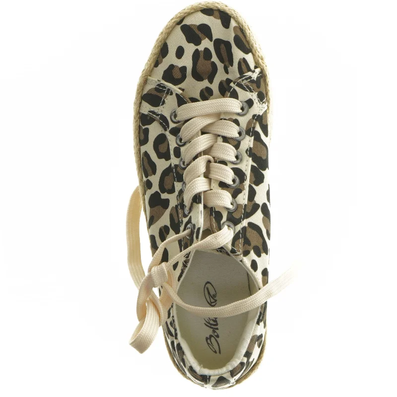 Platform sneakers med leopardprint fra Boltio (str.  38 )