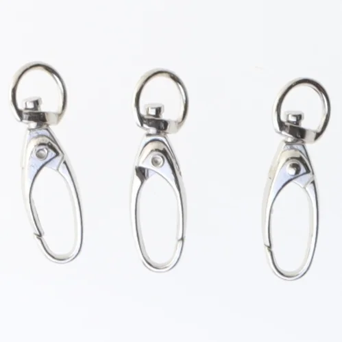 Metal karabinhager (str. 3,5 cm)