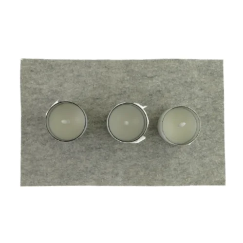 LED vokslys 3 styk (str. HØ: 10 x 12,5 og 15 x7,5)