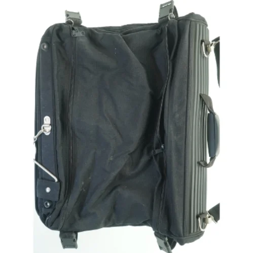 Sort rejsetaske med hjul (str. 60x40 cm)
