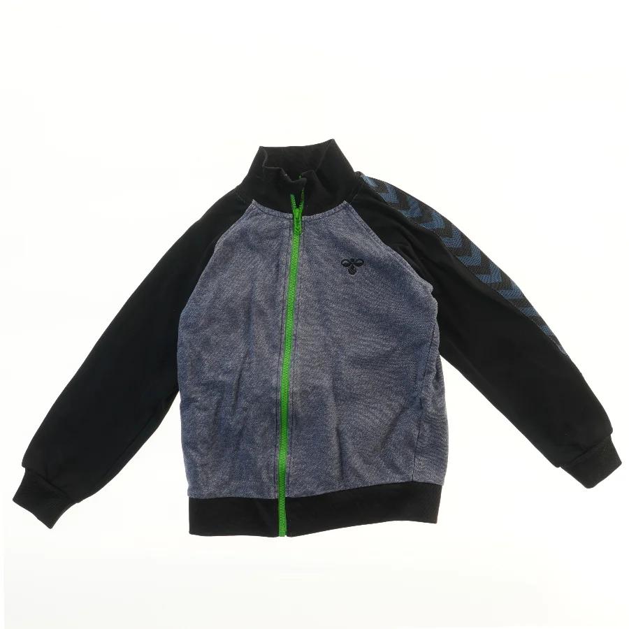 Børnejakke med lynlås fra Hummel (str. 128)