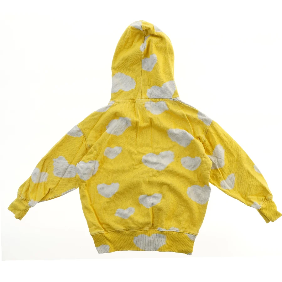 Gul hættetrøje med skyprint fra Molo (str. 128)