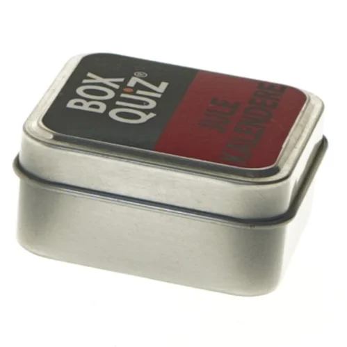 Box Quiz Julekalendere (str. 6x6 cm)