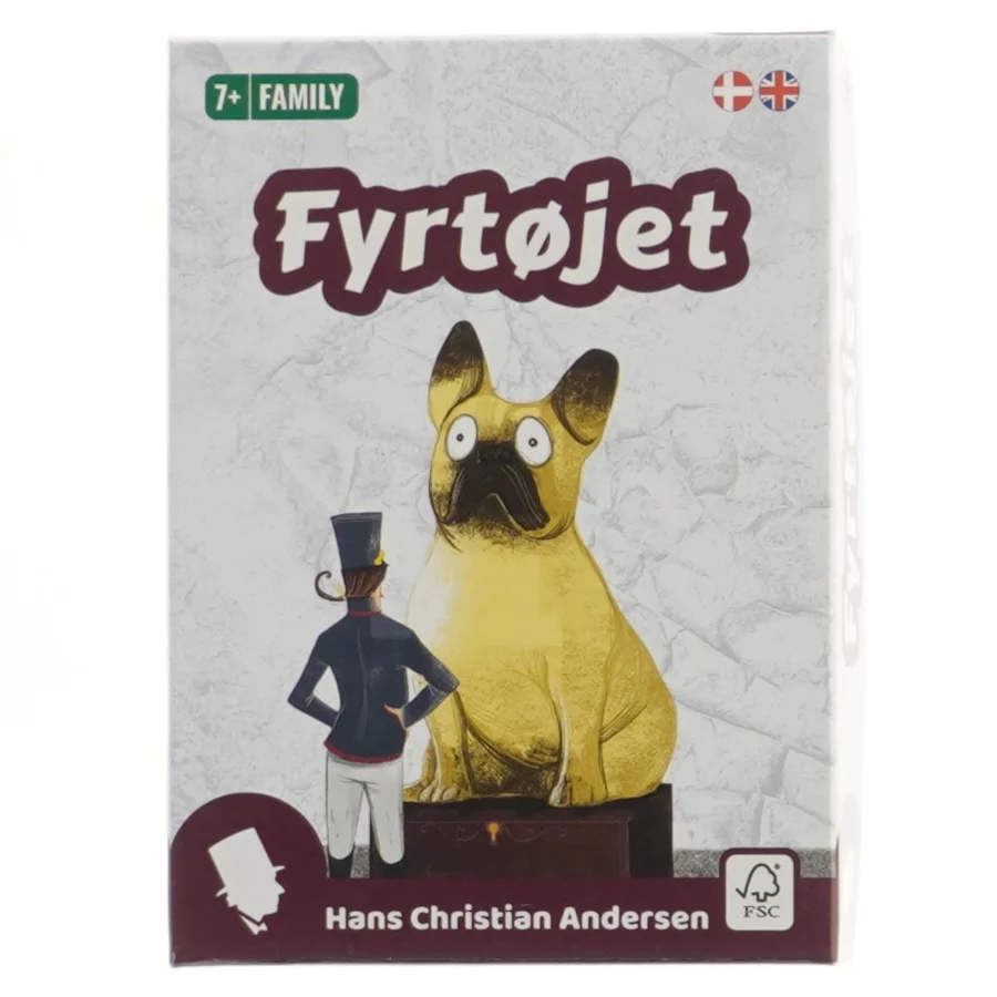 Kortspil Fyrtøjet fra Sidekick Games (str. 18x13 cm)