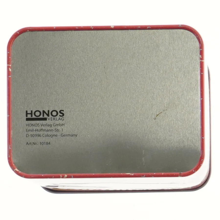Metal madkasse fra Honos Verlag (str. 20x13 cm)