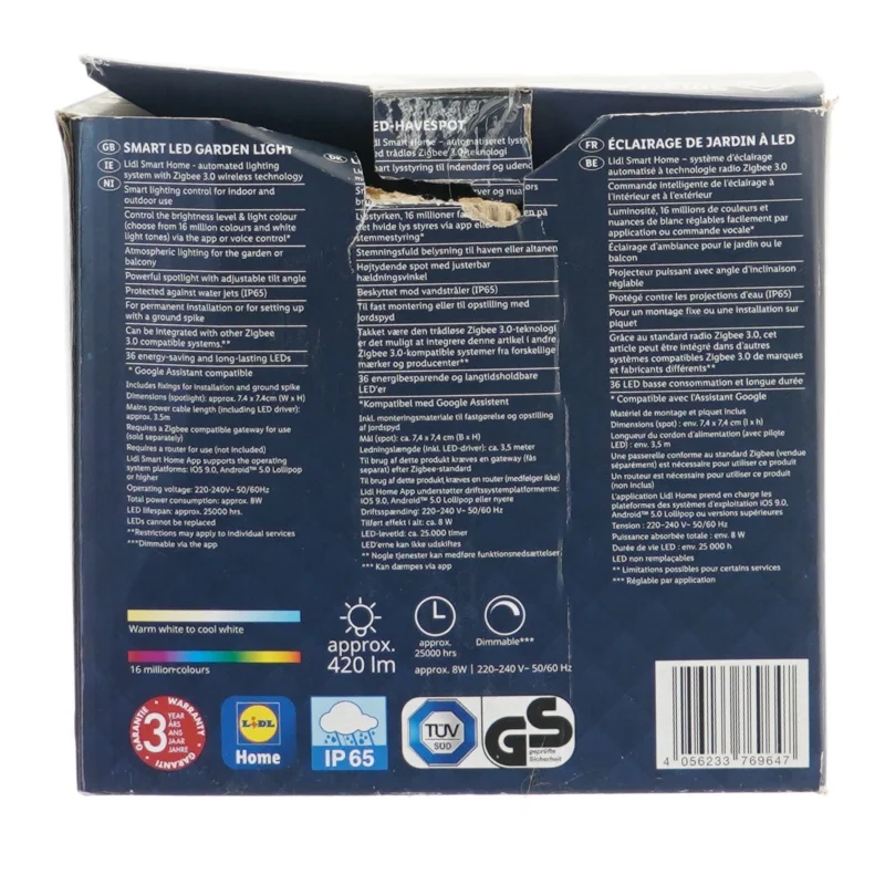  Garden light fra Smart Home (str. 11,5 cm)