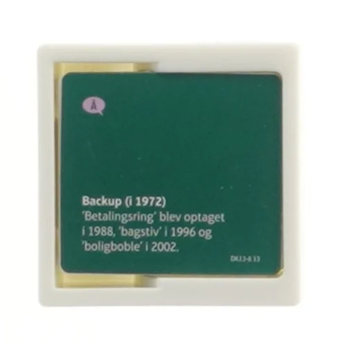 Bezzerwizzer Bricks Det Danske Sprog spil fra Bezzerwizzer (str. 7x7 cm)