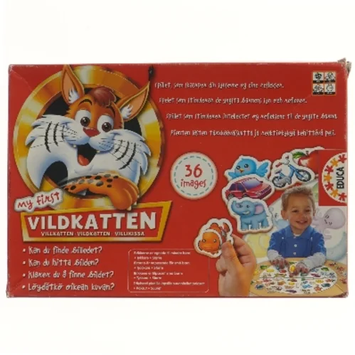 Vildkatten spil til børn fra Educa (str. 33,5x23 cm)