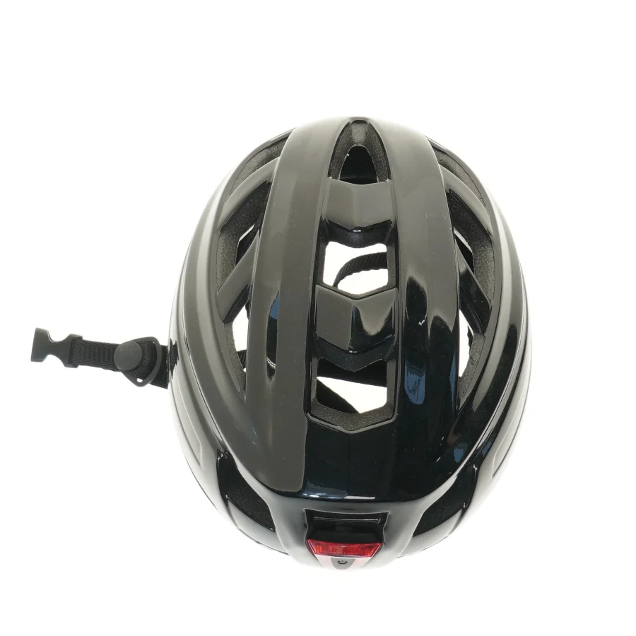 Cykelhjelm med LED lys (str. 27 cm)