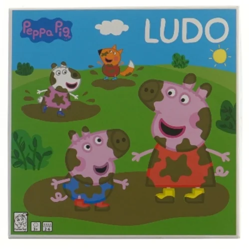 Peppa Pig Ludo brætspil (str. 24x24 cm)