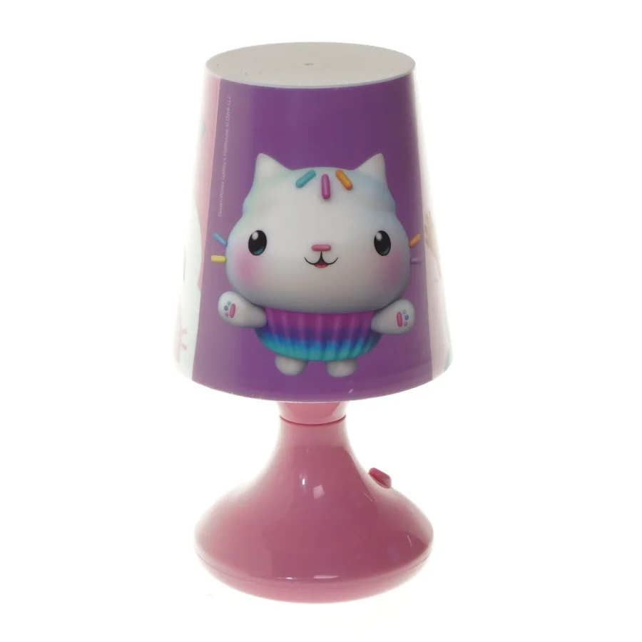 Børnelampe med motiver (str. 18,5 cm)