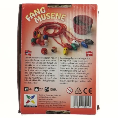 Fang Musene spil (str. 16x11 cm)