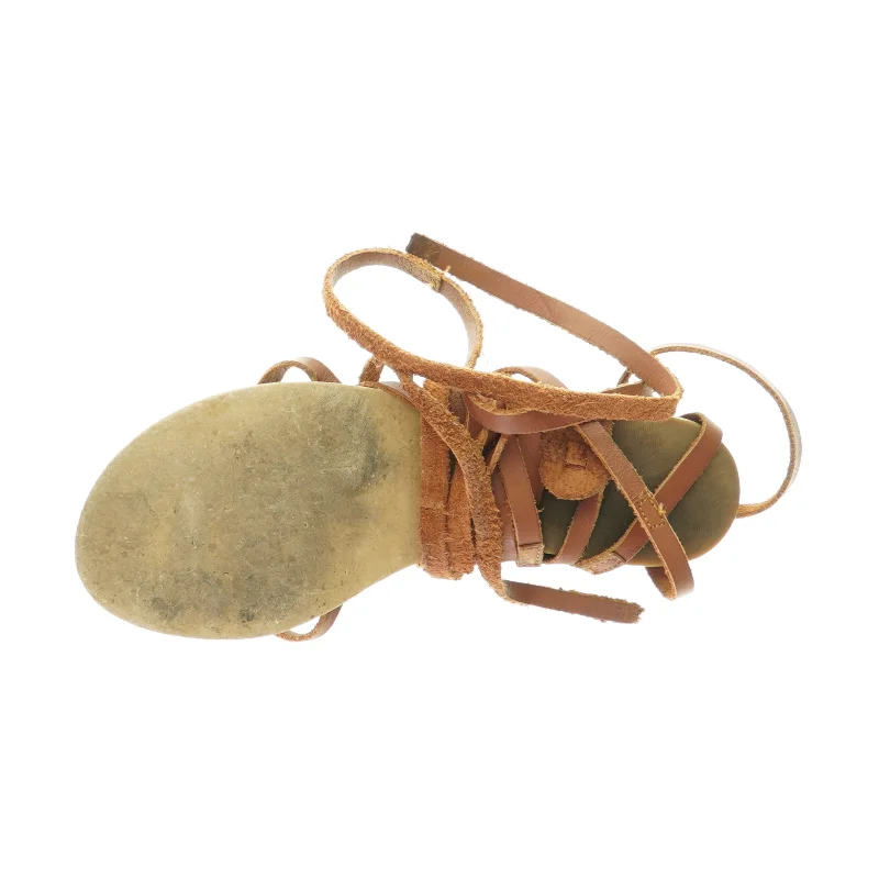 Sandaler med lang snøre (str. ca. 36,5)