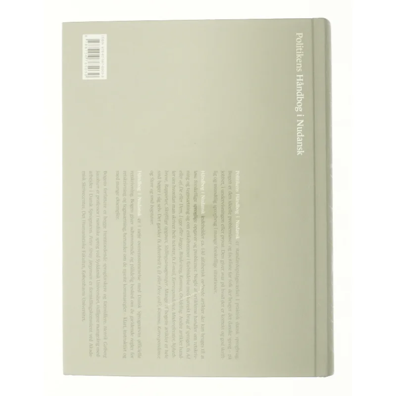 Håndbog i nudansk (Bog)