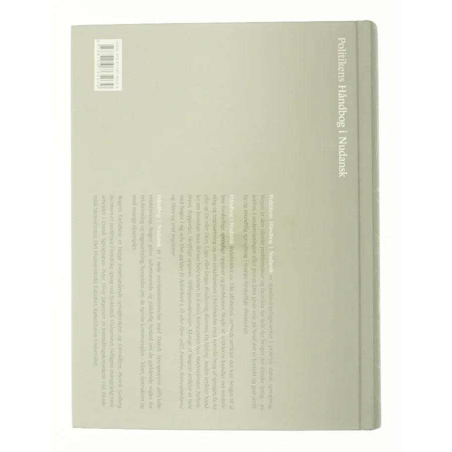 Håndbog i nudansk (Bog)