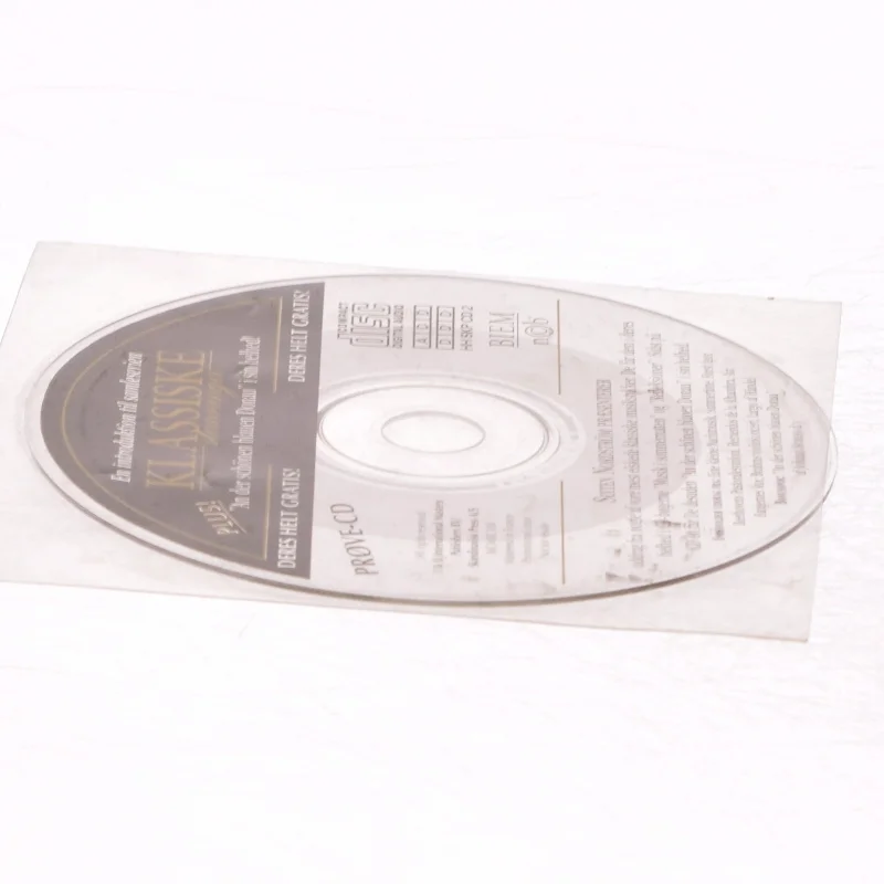 CD med klassisk musik