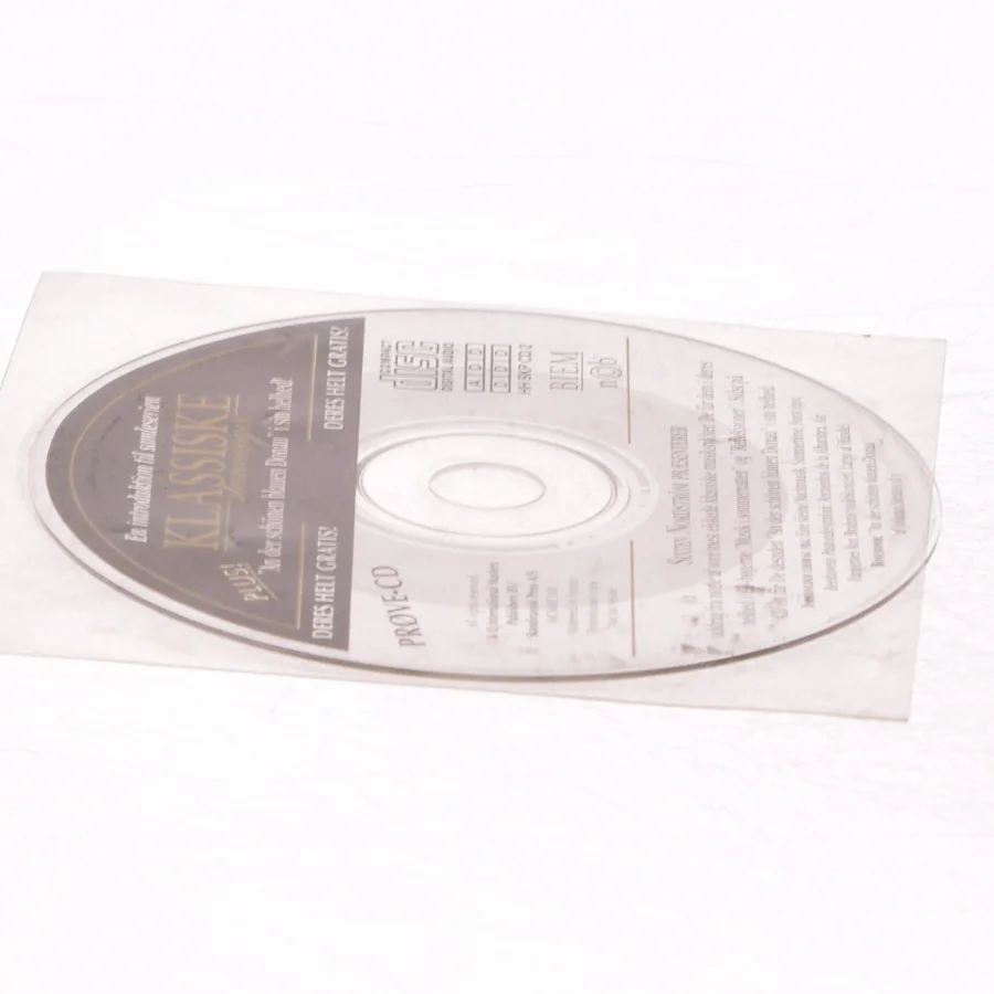CD med klassisk musik