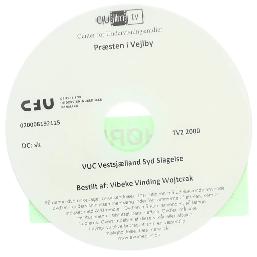 Præsten i Vejlby DVD