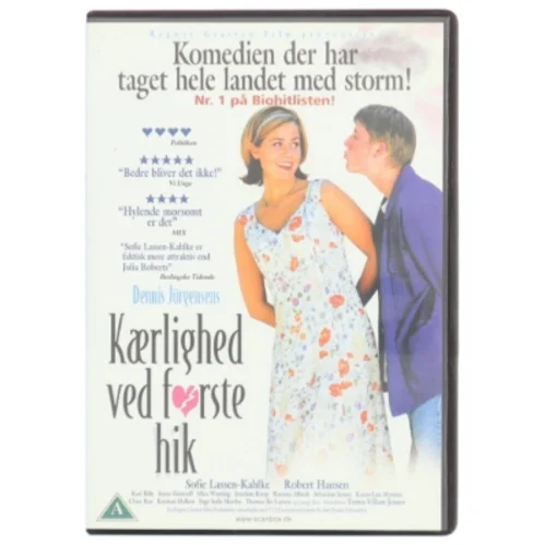DVD 'Kærlighed ved første hik' fra Scanbox