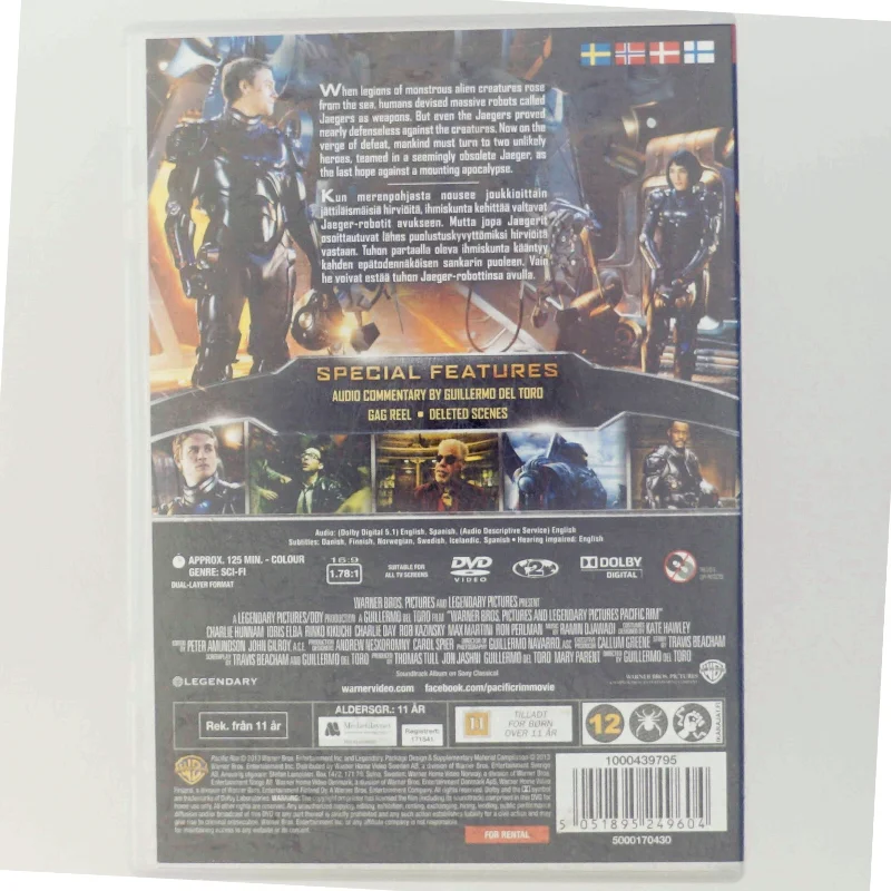 Pacific Rim DVD fra Warner Bros. Pictures