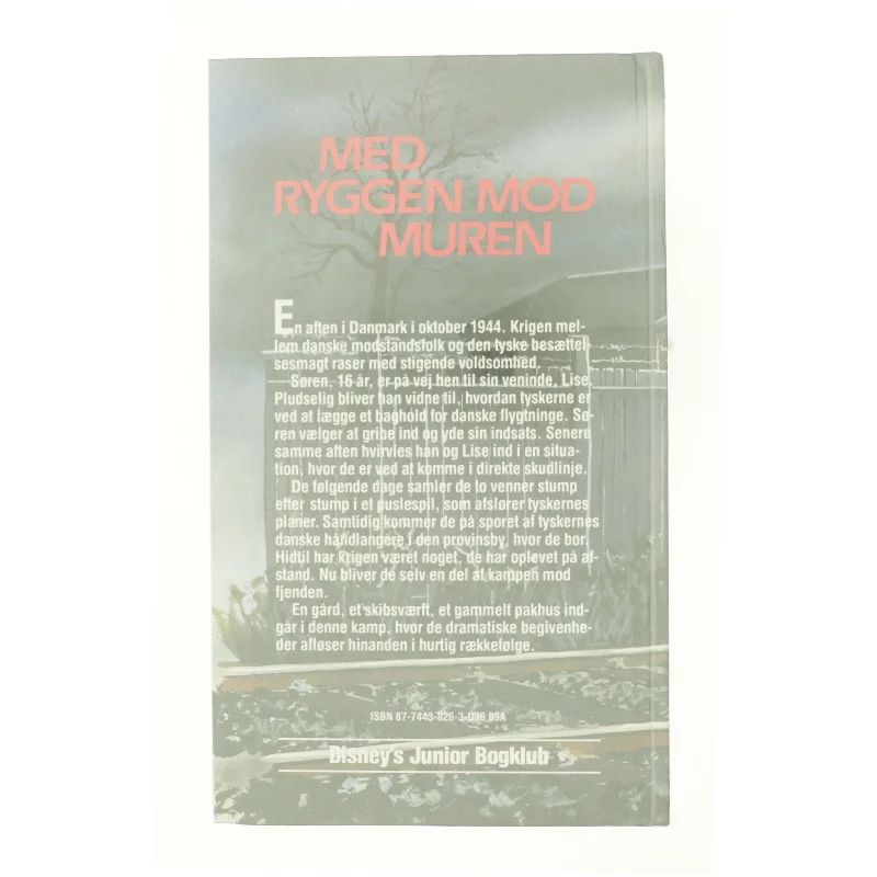 Med Ryggen mod muren af Jens Jørgensen