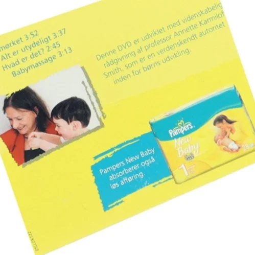 Pampers Informations DVD fra Pampers