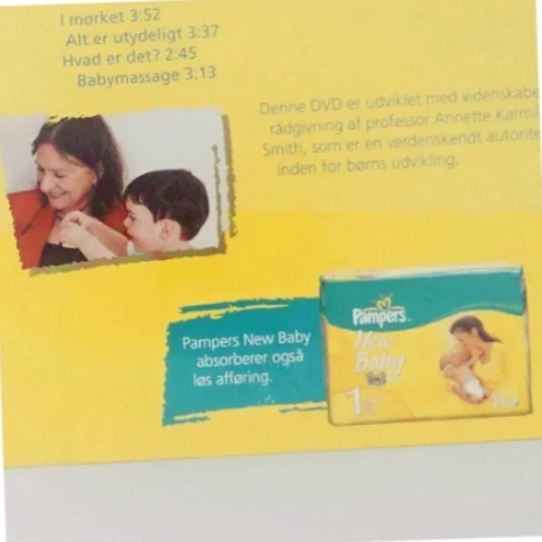 Pampers Informations DVD fra Pampers