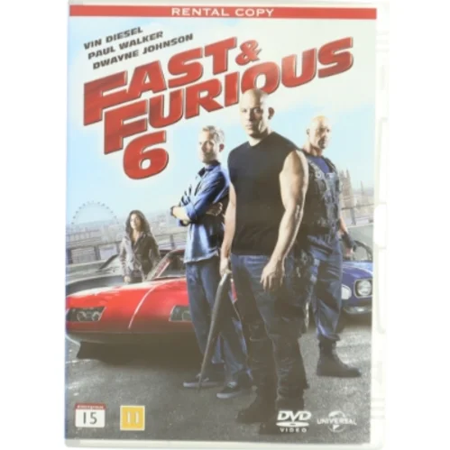 Fast & Furious 6 DVD fra Universal