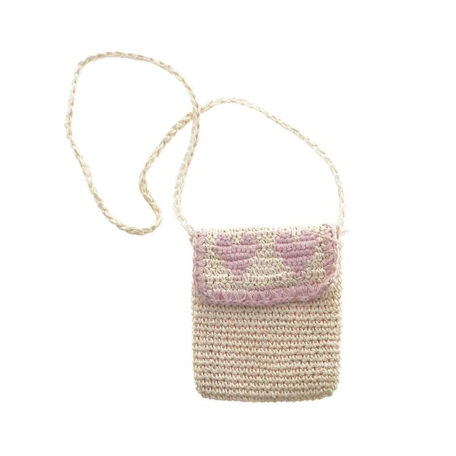 Hæklet taske fra H&M (str. 16 x 14 cm)