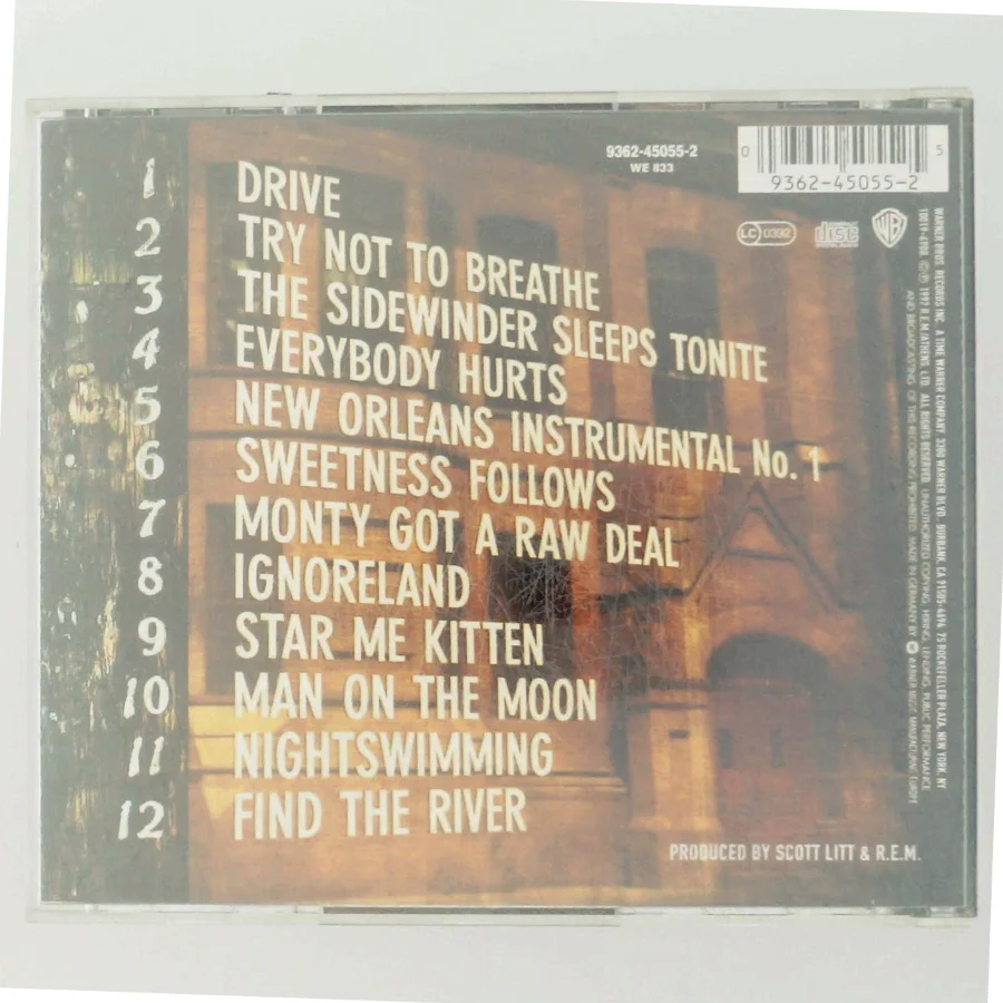 R.E.M. - Automatic for the People CD fra Warner Bros.