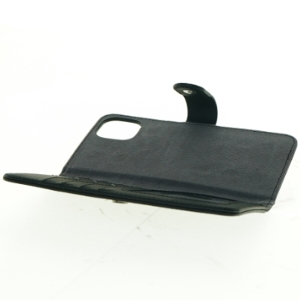 Sort læderetui til smartphone fra Ideal of Sweden (str. 16 x 8,5 cm)