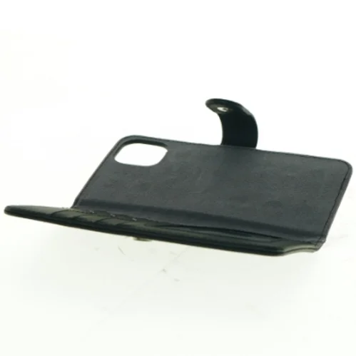 Sort læderetui til smartphone fra Ideal of Sweden (str. 16 x 8,5 cm)